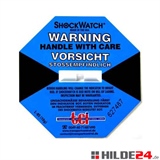 ShockWatch® Label blau, 10 g/50 ms | HILDE24 GmbH